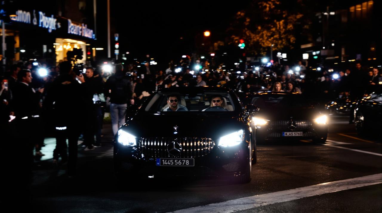 某顶流明星深夜被拍出入神秘豪宅，疑似与圈内大佬秘密会面